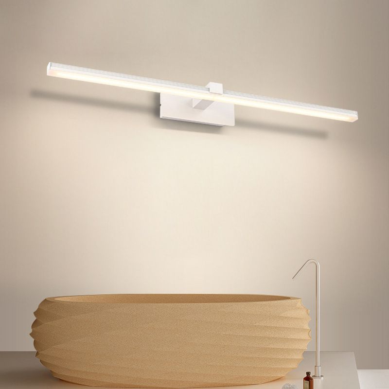 Lineares Badezimmer Wandbeleuchtung Metall LED Simplicity Stil Wandleuchte Licht
