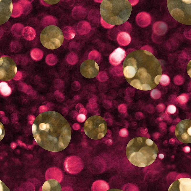 Glitter Waterproof Mural Wallpaper Modern Faux Sequins Wall Covering in Rose Pink