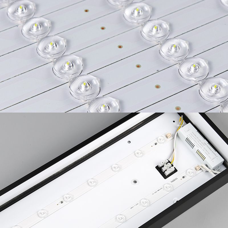 Modern Style Acrilico LED Flush Light Office Massimale Montato Light con 1 Luce