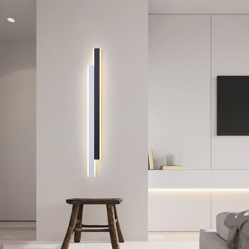 Lámpara de pared de luz de pared de estilo contemporáneo para sala de estar de dormitorio