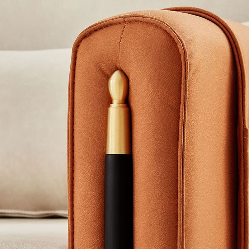 Faux Leather Folding Sleeper Sofa No Distressing Storage Convertible Sofas