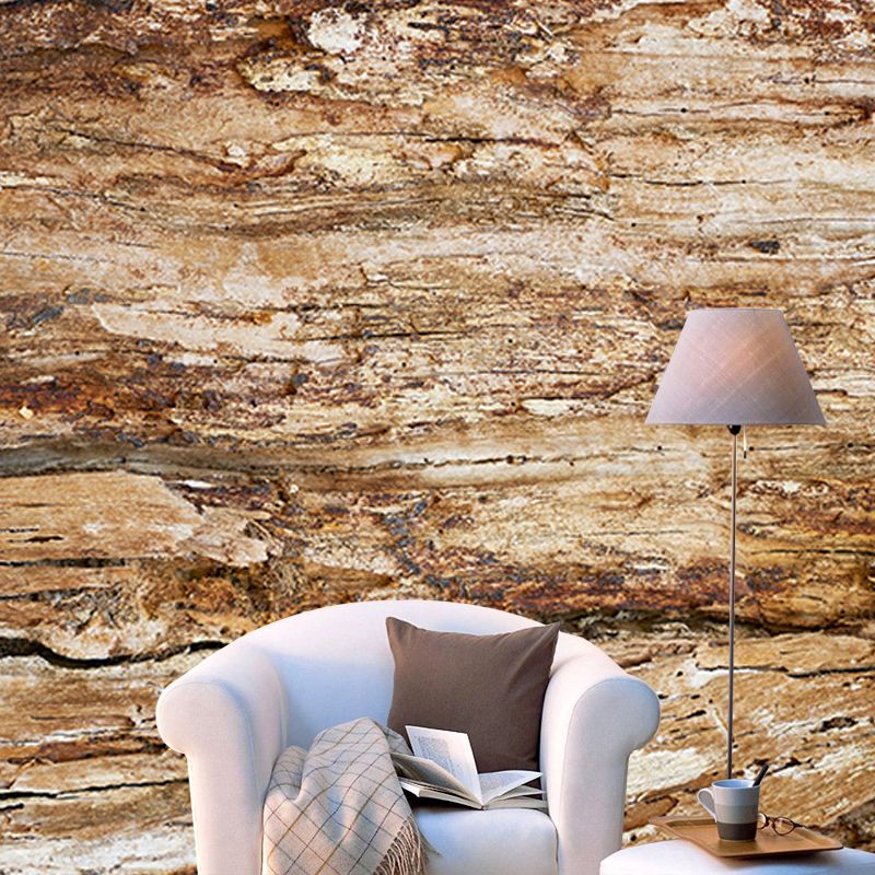Wood Grain Photography Mural Wallpaper Environment Friendly Living Room Wall Mural