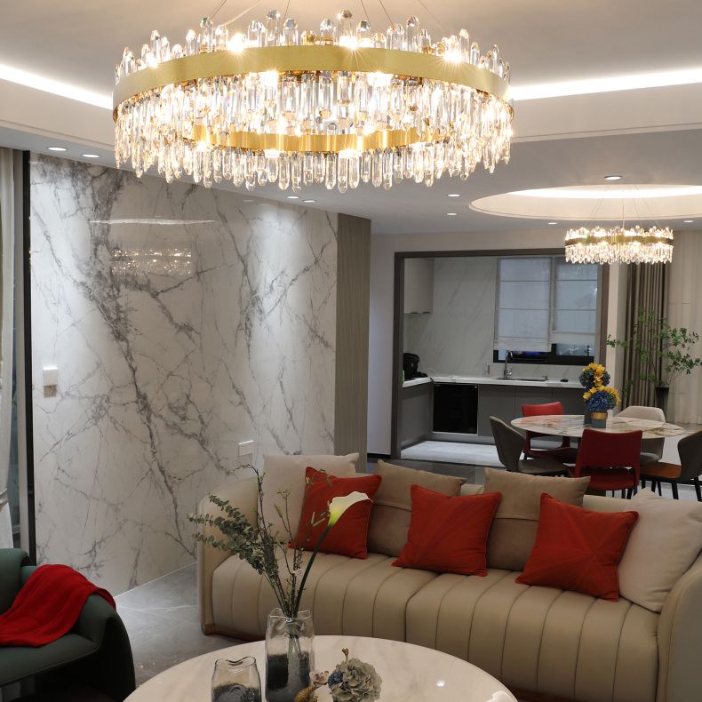 Modern Chandeliers For Foyer Circular Chandelier Pendant Lighting Fixtures