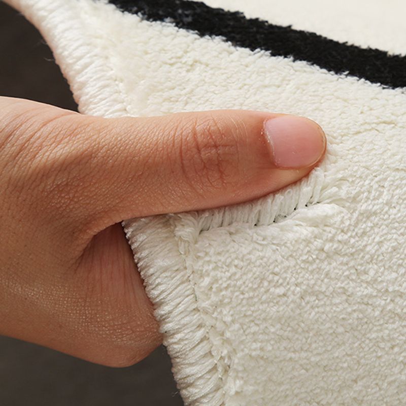 Leisure Area Rug Minimalist Polyester Carpet Washable Area Carpet for Living Room