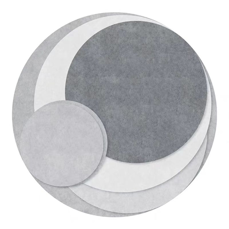 Light Brown Modern Rug Polyester Color Block Rug Washable Rug for Living Room