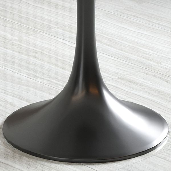 Modern Round Dining Table Sintered Stone Tulip Table for Dining Room
