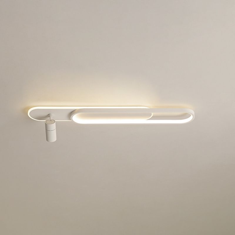 Plafonnier LED moderne met en lumière les luminaires encastrés en métal
