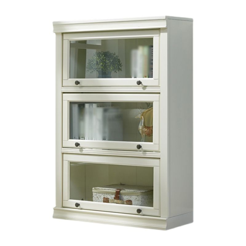 Libreria per barrister in legno in stile moderno libreria chiusa con porte per home office