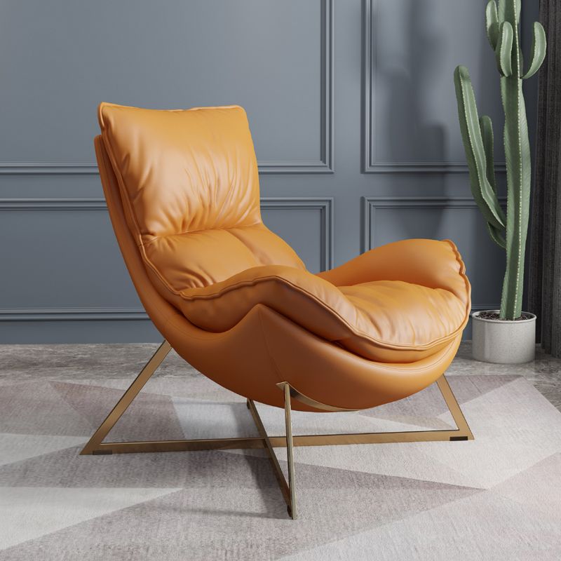 Ergonomic with Ottoman Rocker Chair with Padded Seat Rocking Chair Spindle