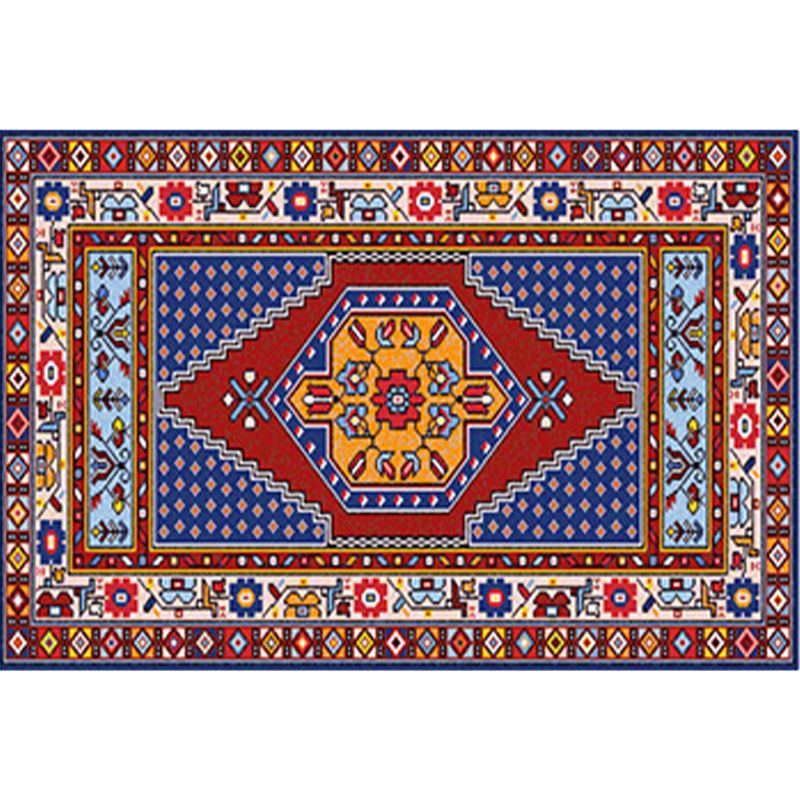 Room Red Room Carpet Bohemian Americana Pattern tapis Polyester Area Area Rapier