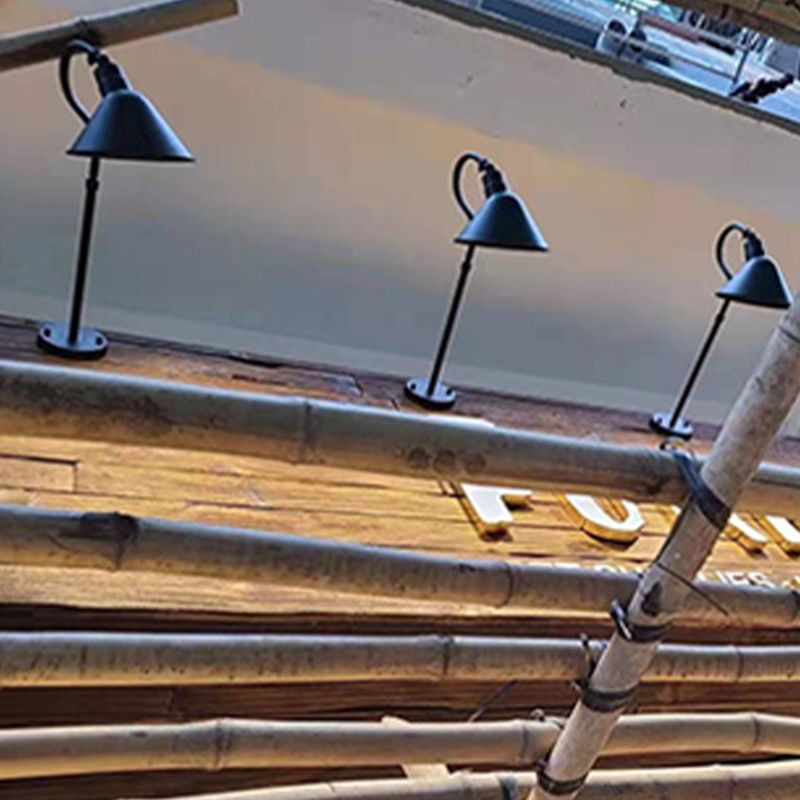 1-Light Industrial Style Wall Sconce Metal Sconces Light in for Outdoor