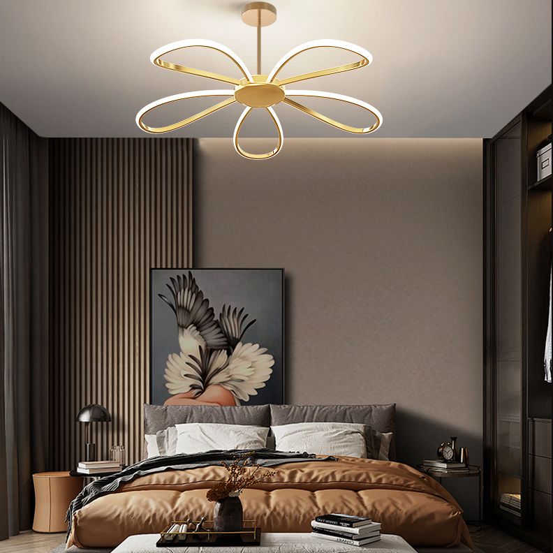 Lampada del lampadina a fiore Simple Metal Living Soggio