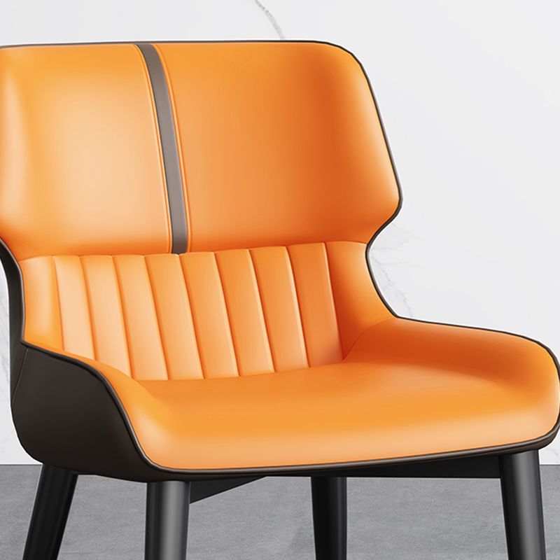 Contemporary Dining Room Armless Chair Dining Chairs with Upholstered