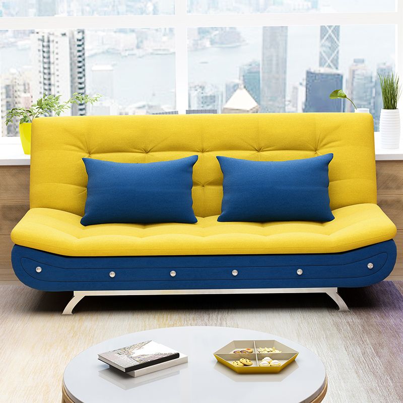 Contemporary Tight Back Sofa 35.43"High Armless Sofa for Apartment