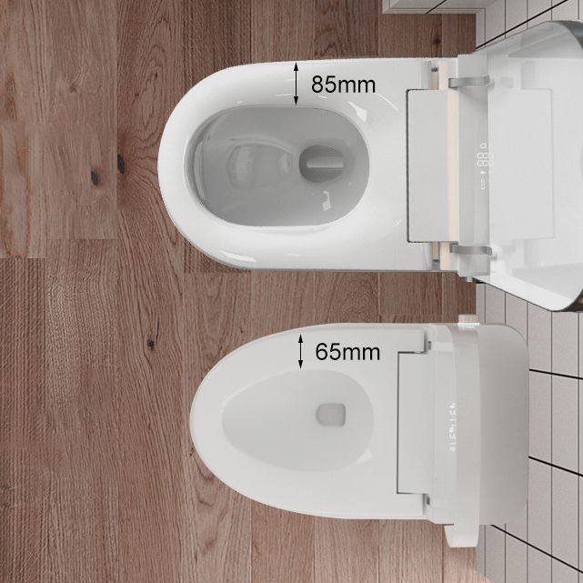 Modern Concealed Tank One Piece Toilet Floor Mounted Toilet Bowl for Washroom