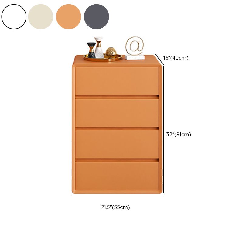 Contemporary Storage Chest Dresser Vertical Dresser with Drawers