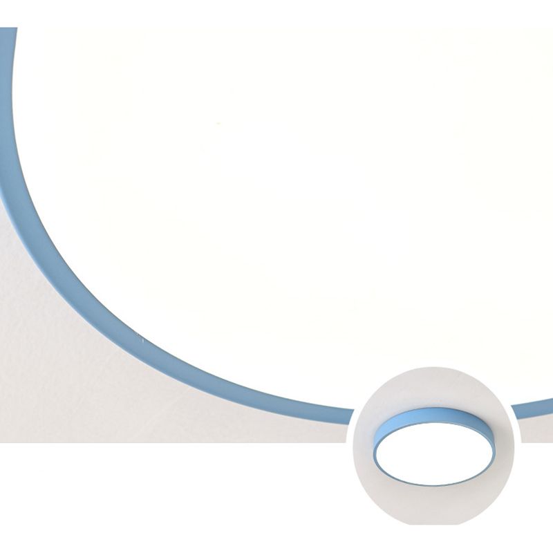 Acrylic Circular Flush Mount Ceiling Lights Modern Flush Mount Lamp