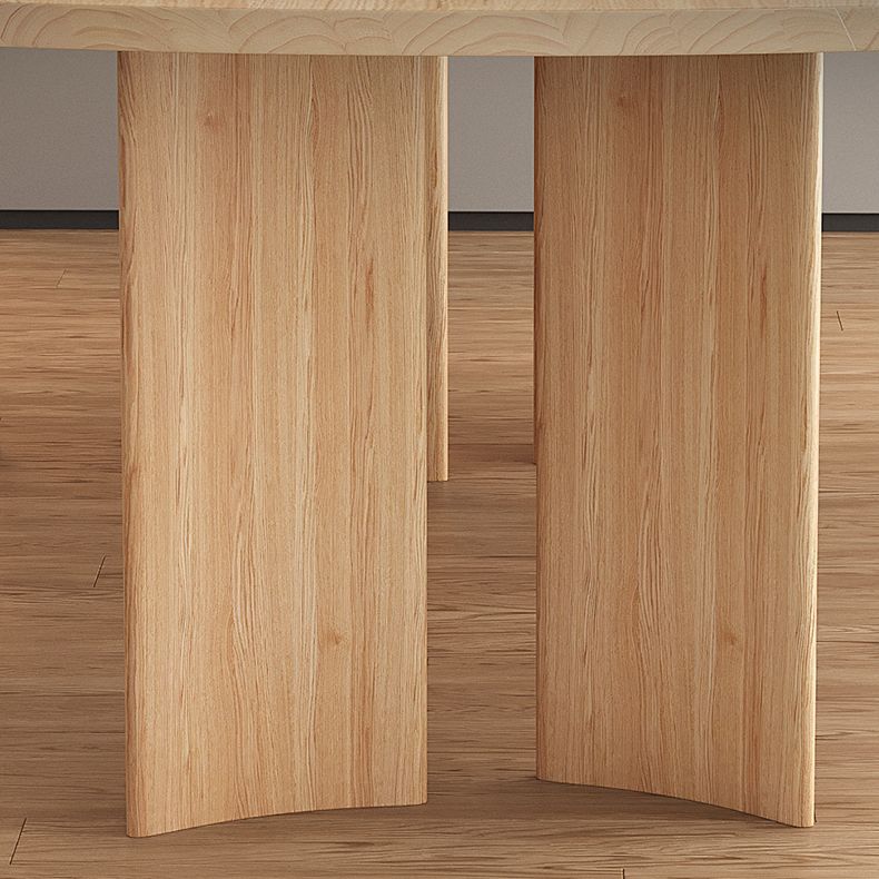 Modern 1/2/4/5 Pieces Dining Set Pine Wood Dining Table with Wooden Chairs