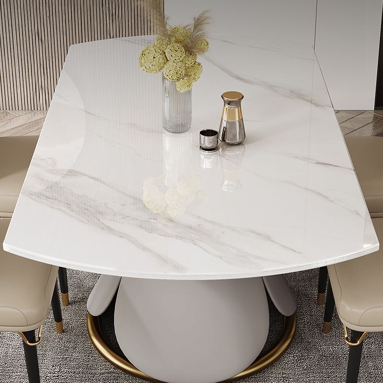 Modern Style Dining Round Table Dining Stone Table for Kitchen