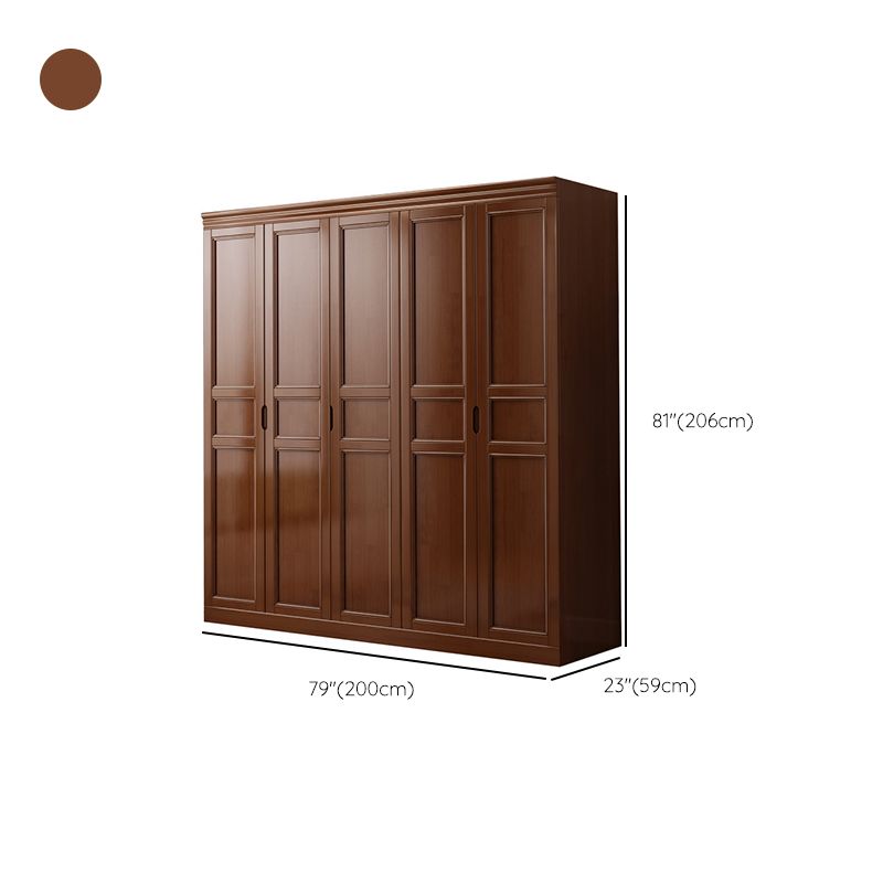 Matte Finish Rubberwood Cabinet Traditional Bedroom Storage Cabinet