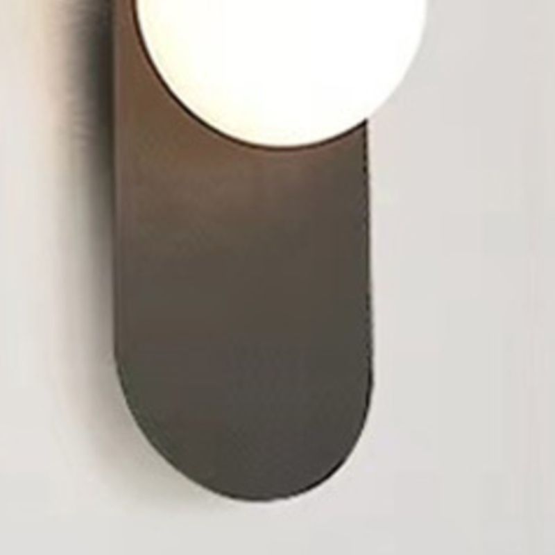 Black/Golden Wall Lighting Contemporary Metal Wall Light Sconces for Foyer