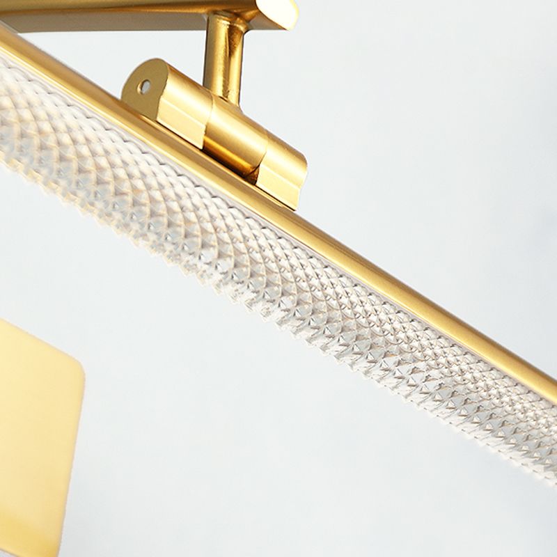 LED Vanity Light Fixtures Modernist Style Mirror Front Lighting with Acrylic Shade