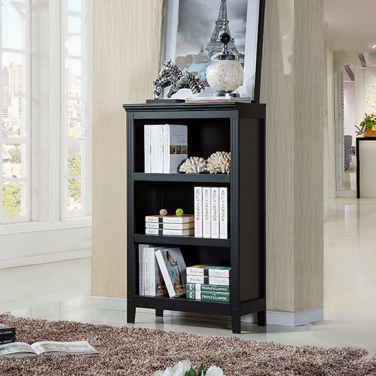 Modern Style Standard Bookshelf Solid Wood Shelf Bookcase for Home