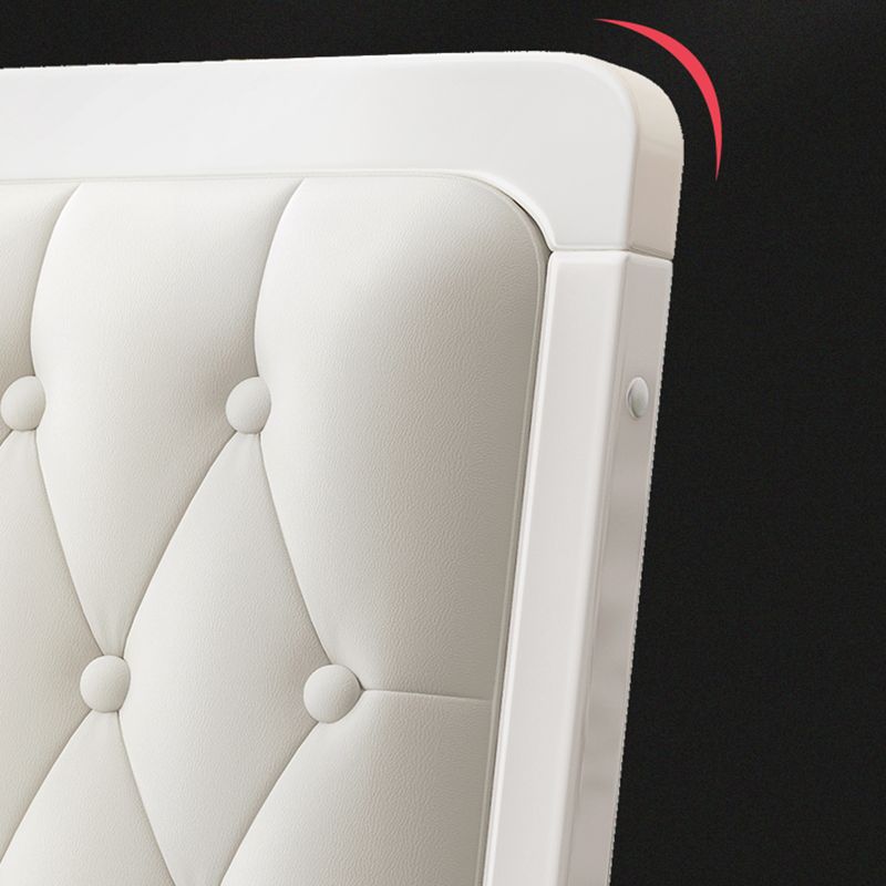 Contemporary Wood Dining Armless Chair Open Back Dining Side Chair