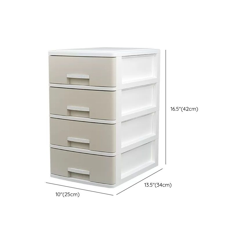 Plastic File Cabinet Vertical File Cabinet with Drawers for Home Office