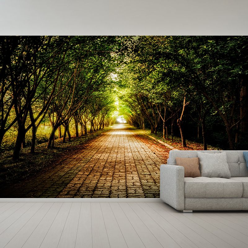 Horizontal Photography Space Extension Mural Wallpaper Eco-friendly for Home Decor