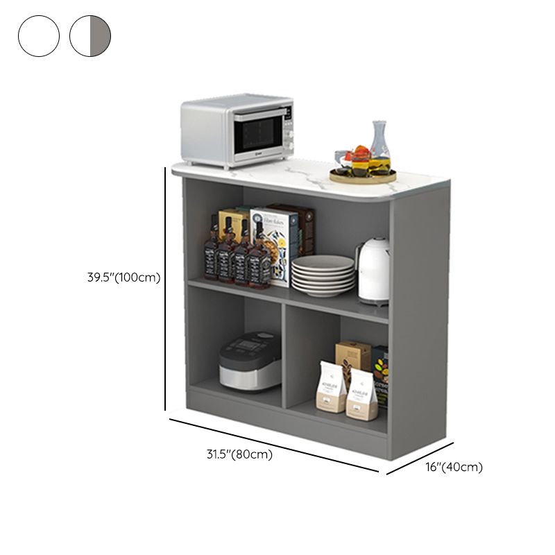 Modern Indoor Bar Dining Table Rectangle Faux Marble Bar Table