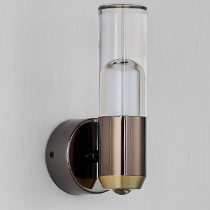 Modernism Wall Sconce Cylinder Sconce Lighting with Metal for Bedroom