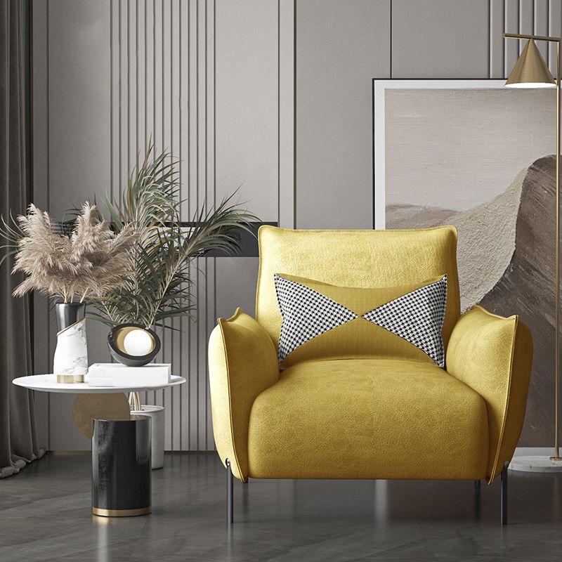 Scandinavian Fabric Accent Sofa Chair, Lounge Chair for living Room