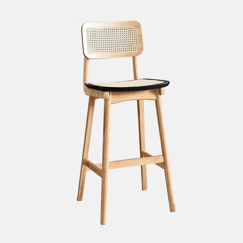 Contemporary Style Bar-stool Wooden Counter Bar Stool for Home