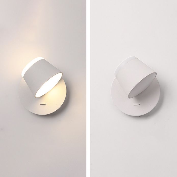 Schlafzimmer einfache LED -Leuchterleuchte rotierbare wandmontierte Beleuchtungskörper