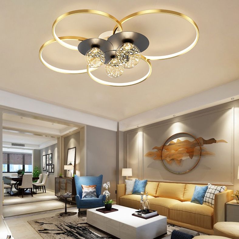 Unterputzleuchte im modernen Stil, LED-Kreisleuchte, Schlafzimmerleuchte, Restaurantleuchte