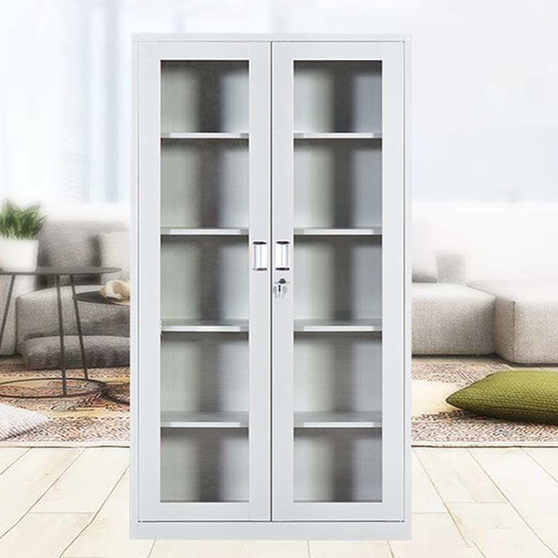 Contemporary Hinged Wardrobe Armoire Steel Wardrobe Cabinet for Home