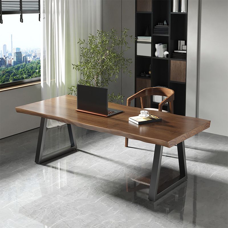 Industrial 1/2 Pieces Dining Set Solid Wood Dining Table for Home Use