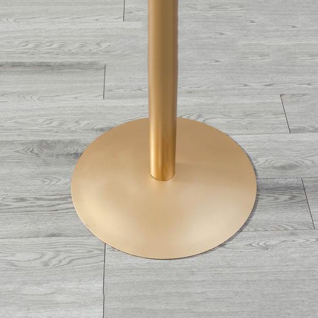 Glam 1/2/3 Pieces Faux Marble Bar Table Set Fixed Table Counter Set for Home Use