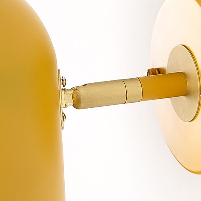 Geometric Shape Wall Light Fixture Metal Modern Style Wall Lamp for Dining Room