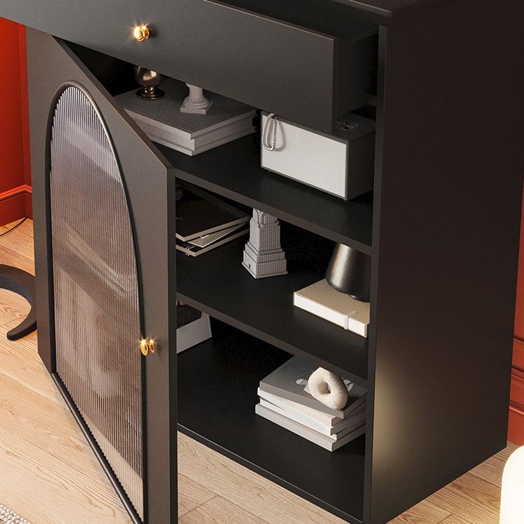 Modern Sideboard Pine Sideboard Cabinet with Drawers for Dining Room