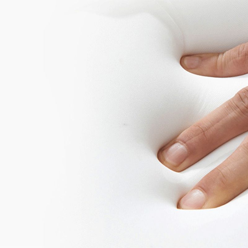 Mid Century Fabric Rocking Chair with Pillow Textured Rocker Chair for Living Room