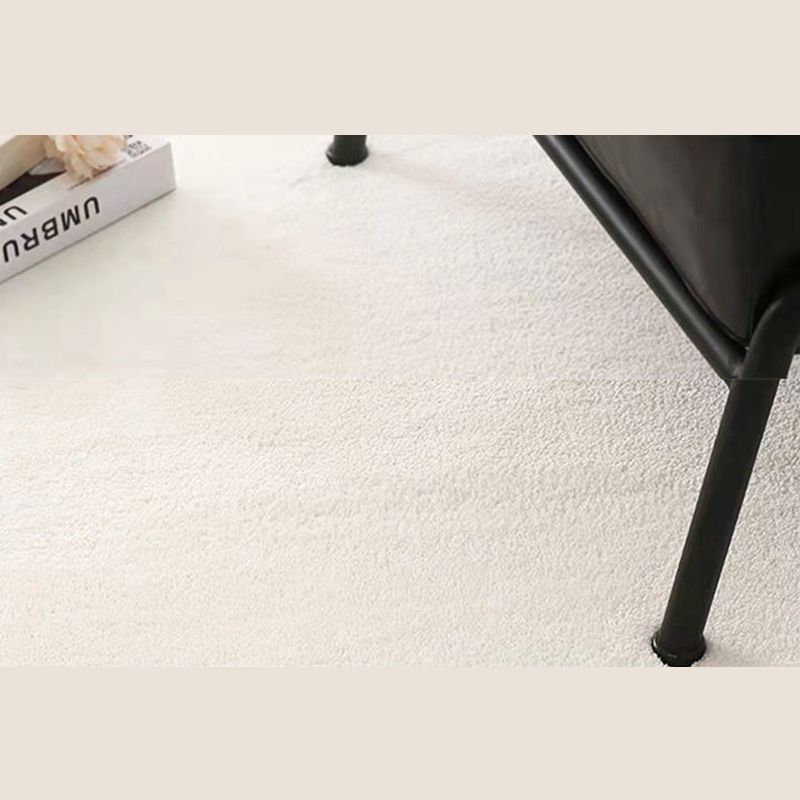 Modern Abstract Printed Rug Apricot Tone Polyester Area Carpet Non-Slip Backing Rug for Living Room