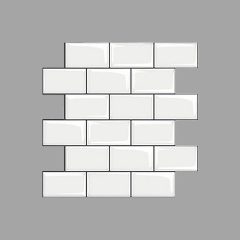 Modern Wallpaper Field Tile/Single Tile Paper Peel and Stick Backs Plash Kitchen