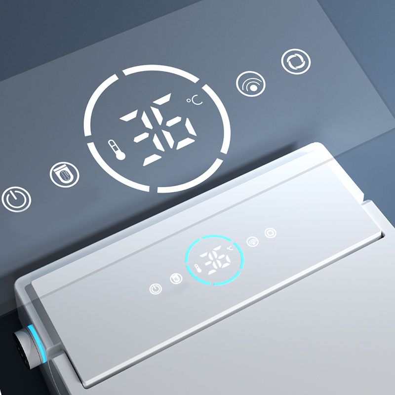 Black / Gray / White Electronic Toilet Elongated Floor Mount Bidet