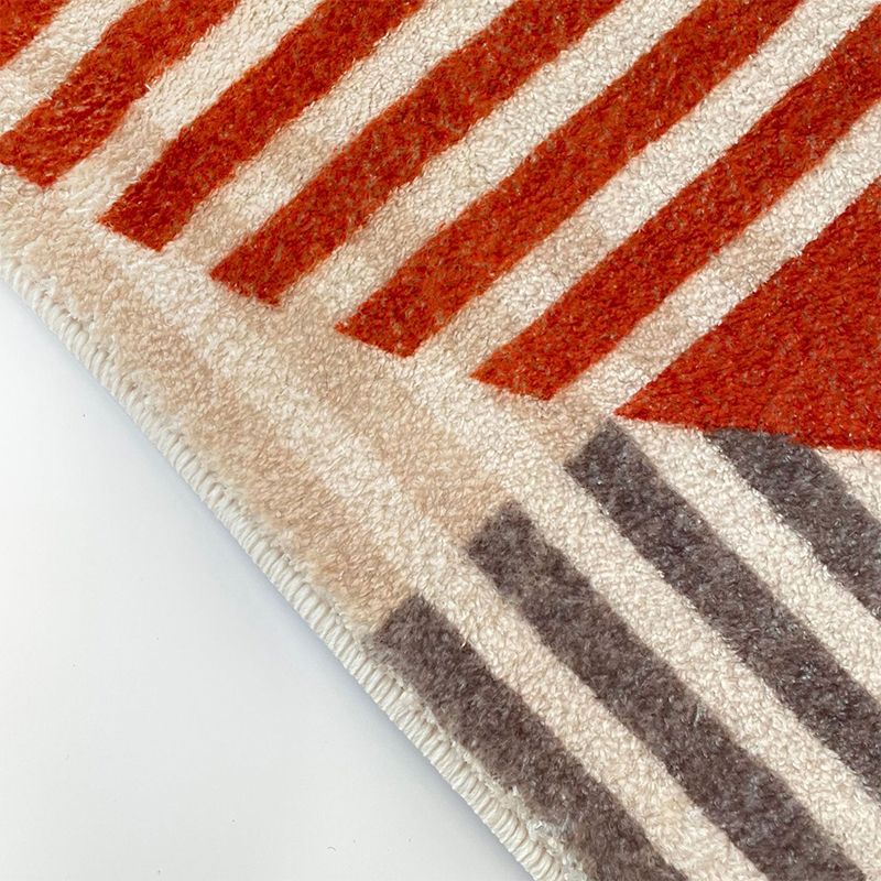 Simplicity Carpet Modern Indoor Rug Polyester Stain Resistant Area Rug for Living Room