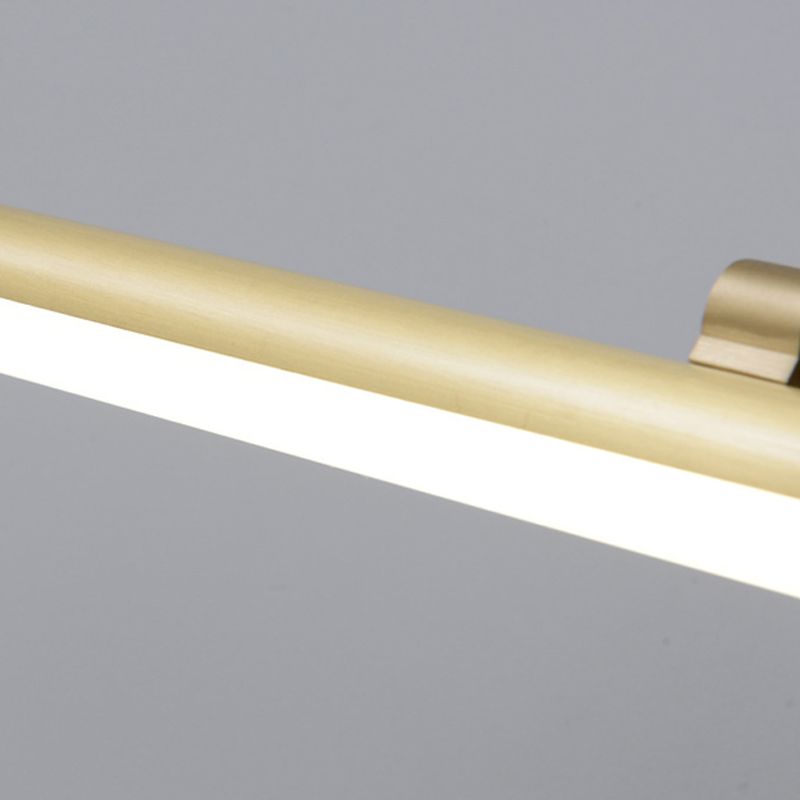 Metal Linear Vanity Wall Sconce Modern Style 1 Light Vanity Lighting Fixtures