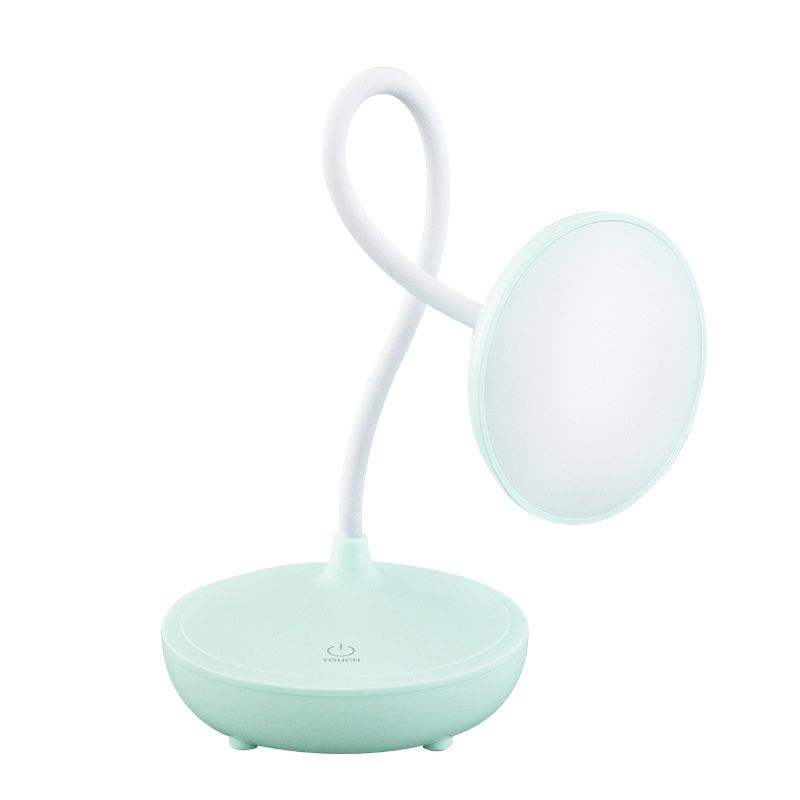 Lampade per comodini rotondi Modern Plastic 1 Lampada da tavolo a LED LED