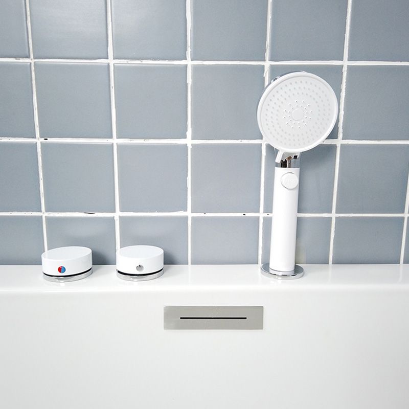 Bathroom Rectangular Bathtub White Acrylic Back to Wall Soaking Tub