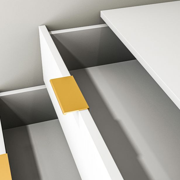 Living Room Buffet Modern Style Wood Buffet Server with Drawers